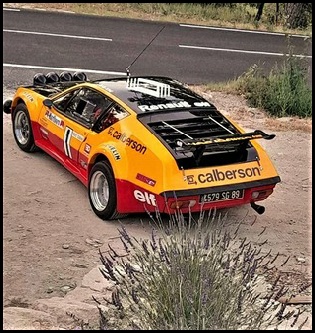 alpine a310 calberson 1977 frequelin