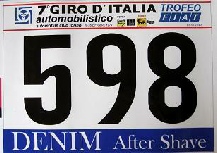 numéro de portière giro italie