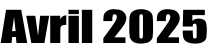 Avril 2025