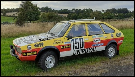 renault 20 paris daker 1982 