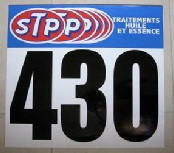 numéro de portière porsche 911 RSR fréquelin tour auto 1976