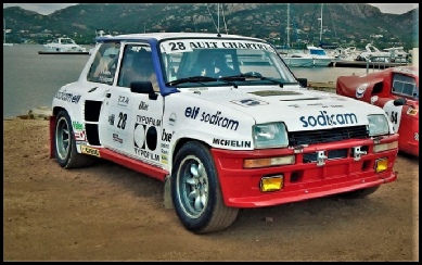 renault 5 turbo 1000pistes 1982