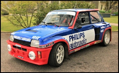 renault 5 turbo tour corse 1984 saby